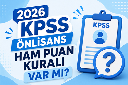 2026 kpss Önlisans ham puan kuralı var mı?