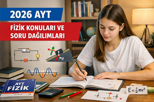 2026 ayt fizik konuları ve soru dağılımları
