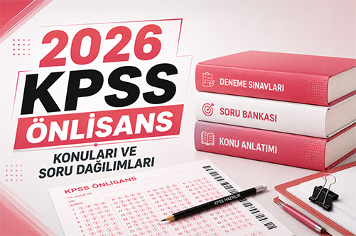 2026 kpss Önlisans konuları ve soru dağılımları