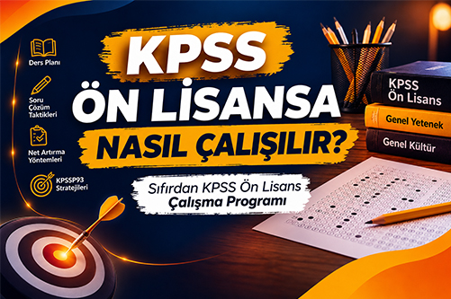 kpss Ön lisansa nasıl Çalışılır? sıfırdan kpss Ön lisans Çalışma programı