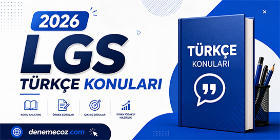 2026 lgs türkçe konuları - denemecoz.com