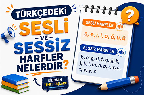 türkçedeki sesli ve sessiz harfler nelerdir?