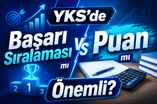 yks'de başarı sıralaması mı puan mı Önemli? tercihlerde hangisine bakılmalı?